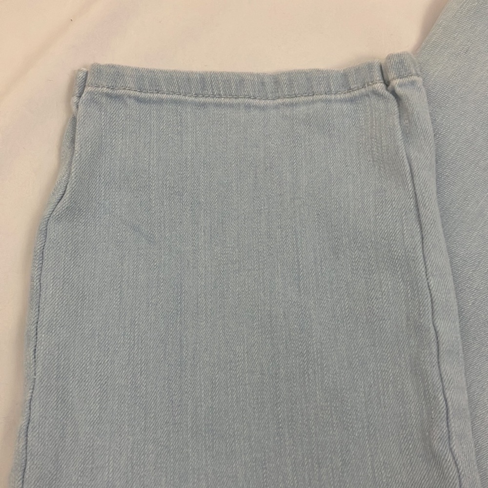 Lee Relaxed At The Waist Light Blue Women's Jeans size 8 Petite - Picture 8 of 10